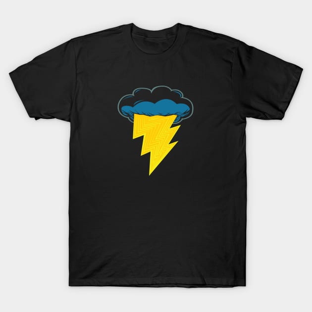 Lil Cloud, Big Lightning T-Shirt by AnOakEye